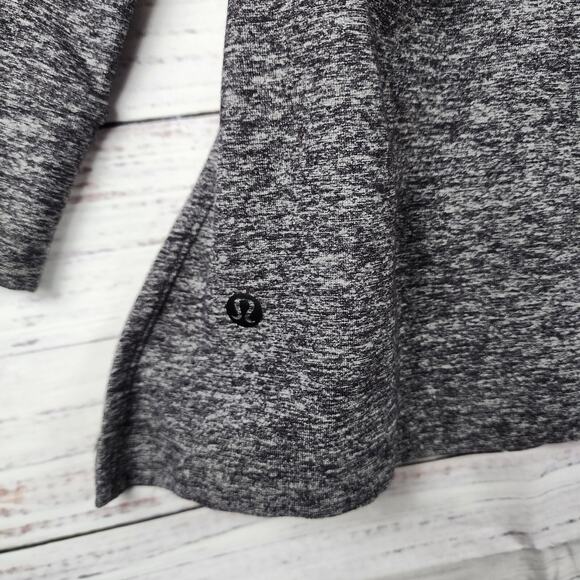 Lululemon High Lines Cowl Neck Pullover Gray Sz 4 Small Women's Long Sleeve Top - Picture 3 of 9